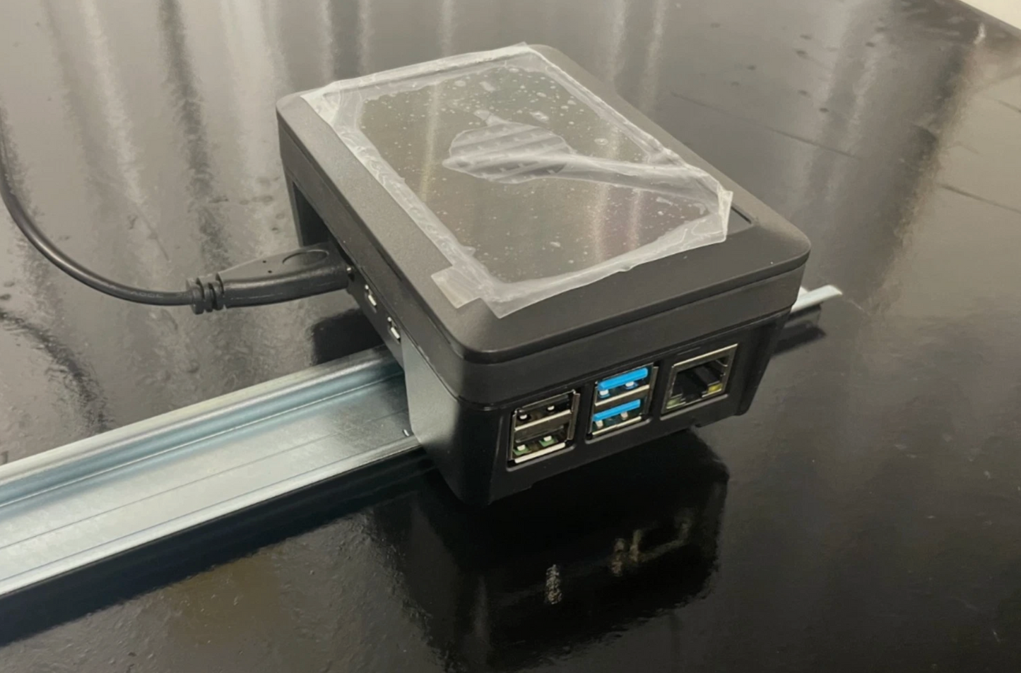 Raspberry Pi 4 8GB with DIN Rail Case - UK Stock, Fast Dispatch