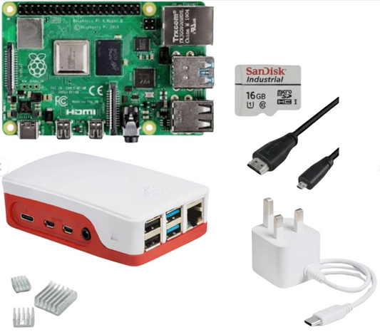 Raspberry Pi 4 8GB Complete Starter Kit - UK Stock, Fast Dispatch